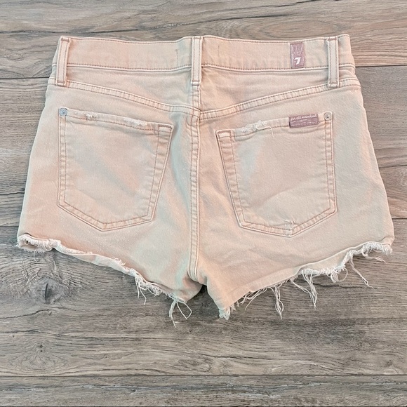 7 FAM Denim Shorts (27) - Picture 2 of 2